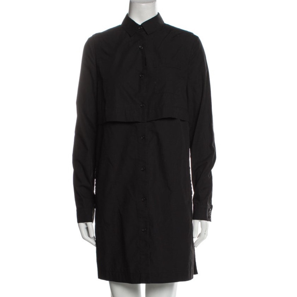 Proenza Schouler Long Sleeve Button Down Mini Dress | Size: US 4